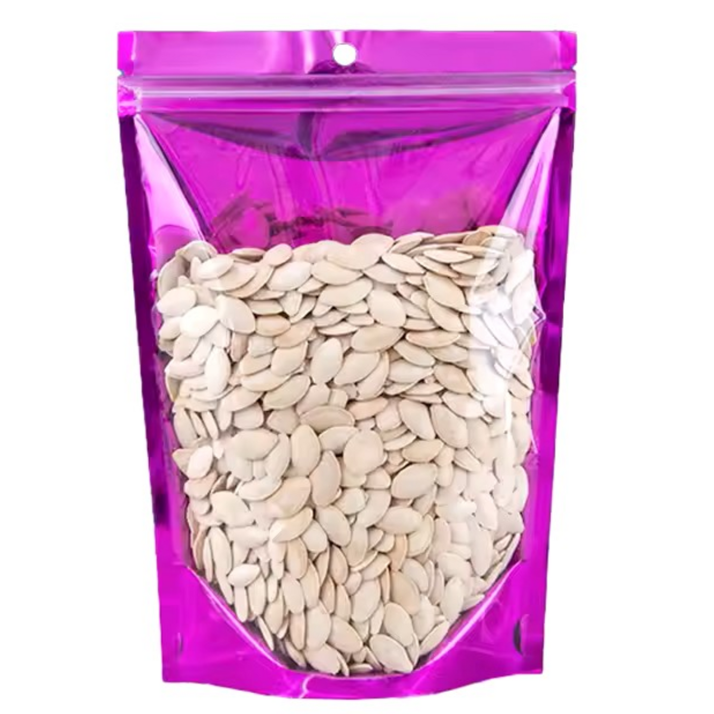 Woodpecker_Packaging_UK_Aluminium_Foil_Back_Clear_Front_Purple_Magenta_Colour_Resealable_Pouch_Sweets_Freeze_Dried_Candy_Food_Packaging