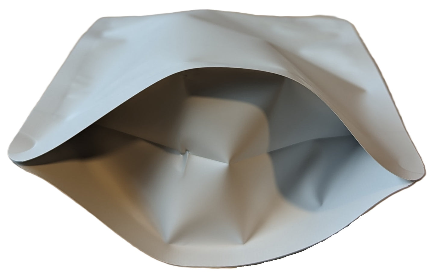 Resealable Poly Pouch Bag Matte White Window Display