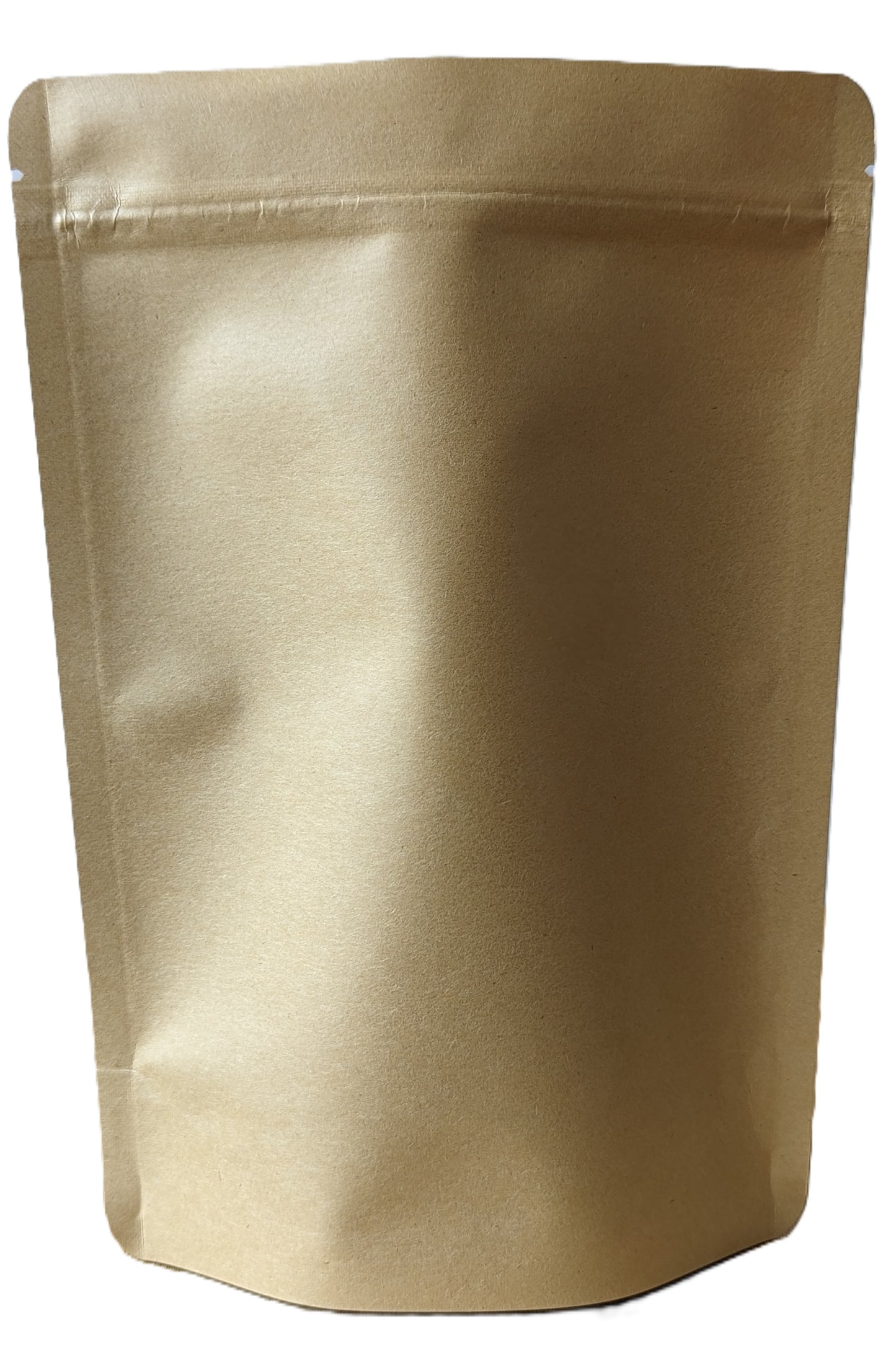 Resealable Kraft Paper Brown Pouch Bag (PE Lined)