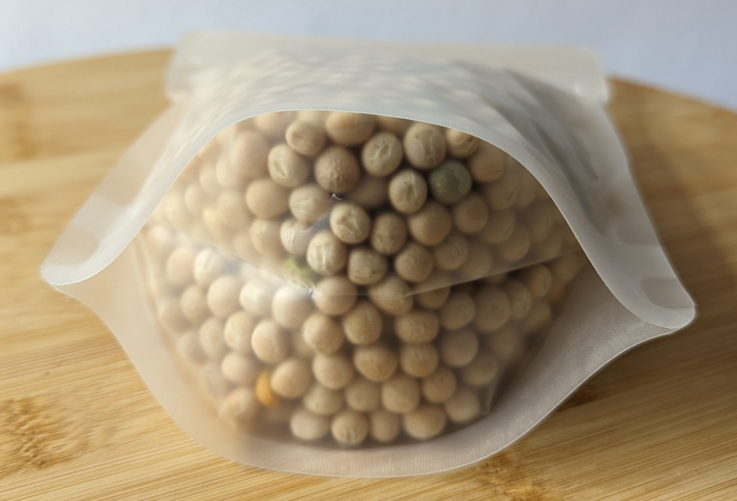 Resealable Poly Pouch Bags Transparent Frosted Stand up